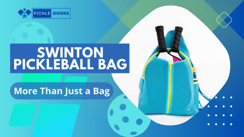 The Swinton Pickleball Bag